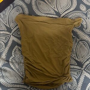 Olive Green Sleeveless Top